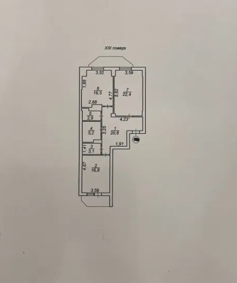 продажа двухкомнатной квартиры номер A-174503 в Малиновском районе, фото номер 4